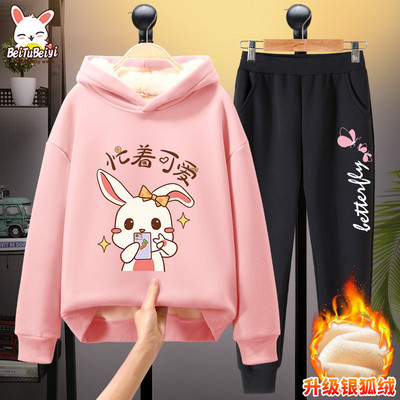 Παιδικό καθημερινό σετ για κορίτσια με ζεστή φόδρα - διάφορες εφαρμογές