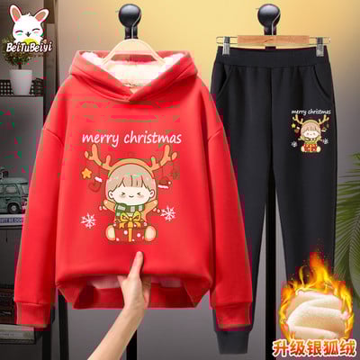 Παιδικό καθημερινό σετ για κορίτσια με ζεστή φόδρα - διάφορες εφαρμογές