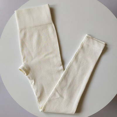 Дамски рипсен клин с висока талия