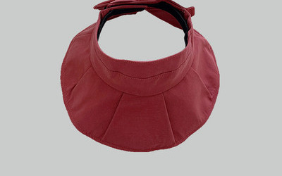 Дамска лятна козирка с панделка