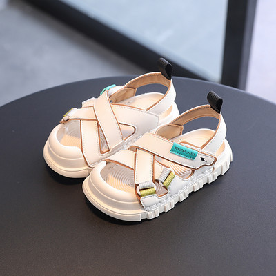 Детски сандали за момичета - с мека подметка в два цвята