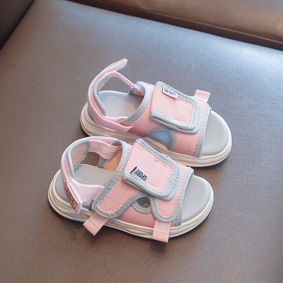 Спортни сандали за момичета - с мека подметка