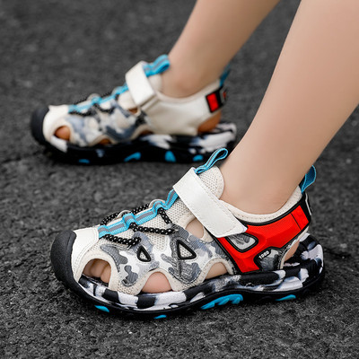 Sportszandál fiúknak - puha talppal