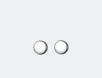 Kis női fülbevaló ezüst színben