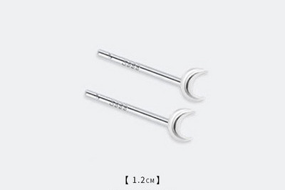 Kis női fülbevaló ezüst színben