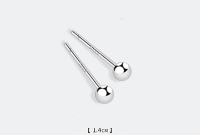 Kis női fülbevaló ezüst színben