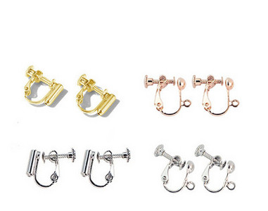 Női fülbevaló ezüst és arany színben