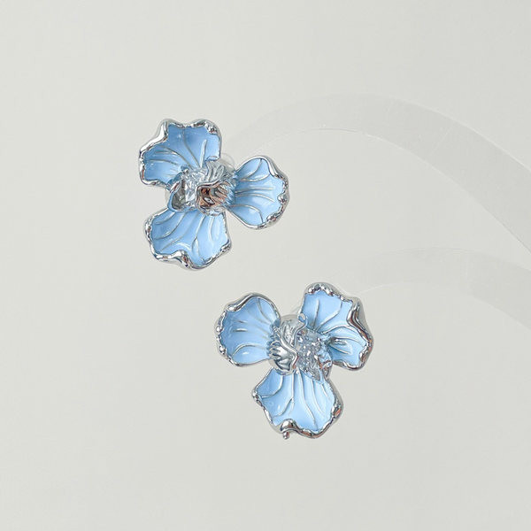 Σκουλαρίκια λουλούδια για γυναίκες