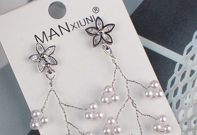 Női fülbevaló arany és ezüst színben