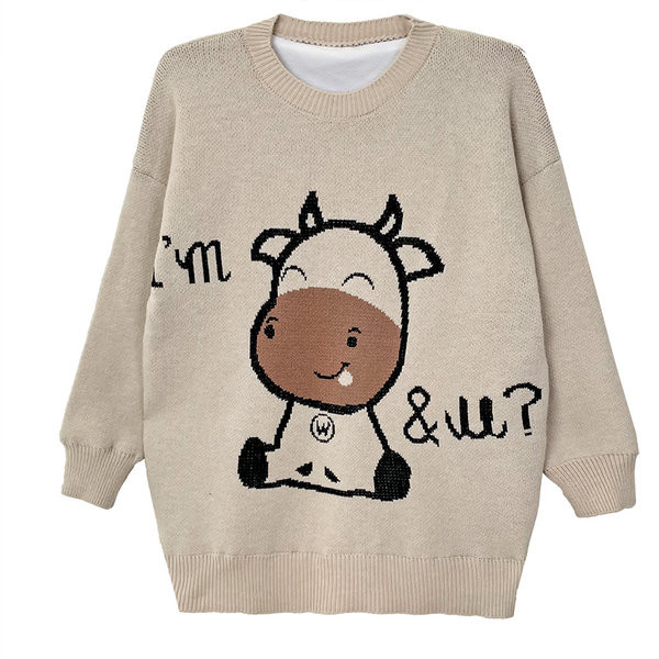 O-nyakú téli női pulóverek