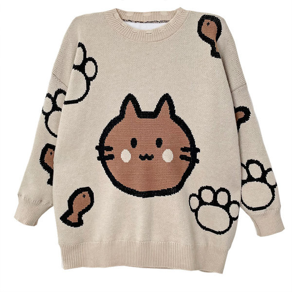 Vastag téli pulóver terhes nők számára