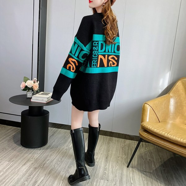 Téli pulóver terhes nőknek felirattal