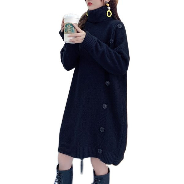 Nėščiųjų megztinis su sagomis