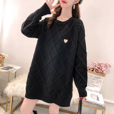 Új modell női kötött pulóver terhes nők számára