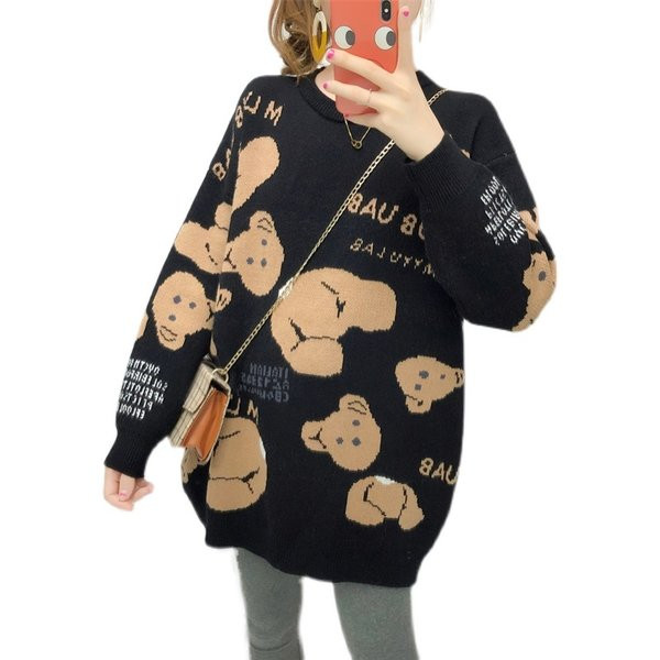 Karácsonyi pulóver medvével