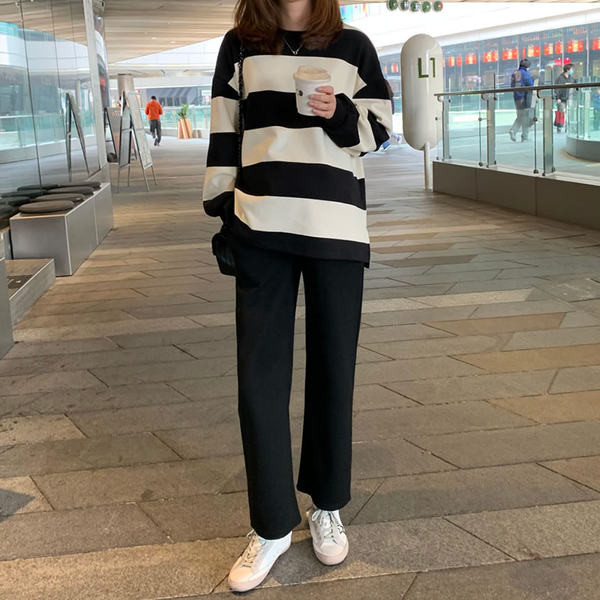 Női pulóver terhes nőknek - hosszú ujjú