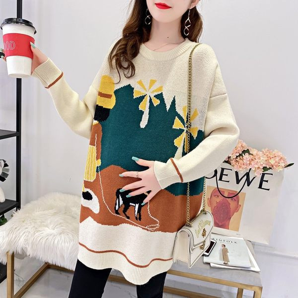 Πουλόβερ εγκυμοσύνης φθινοπώρου-χειμώνα