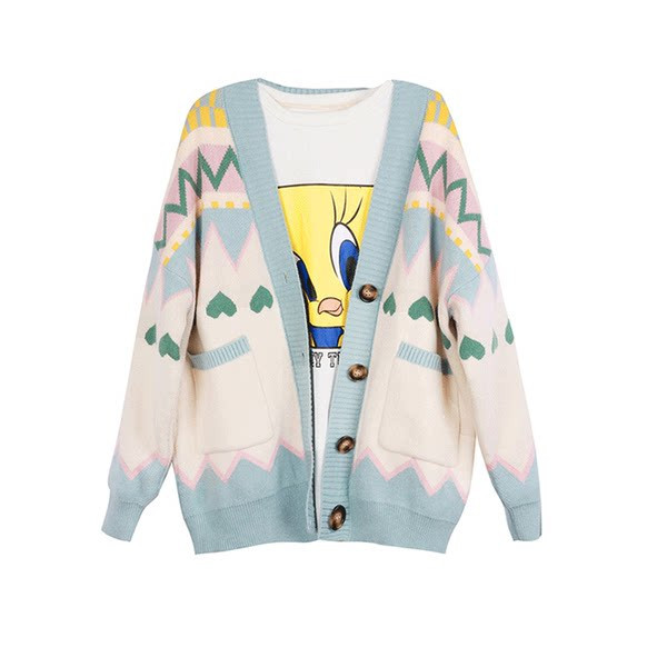 Pleteni kardigan za trudnice