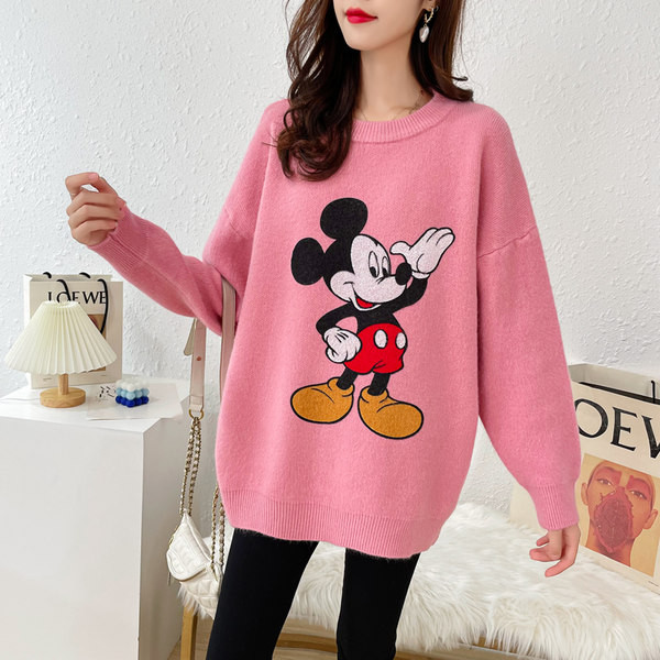 Дамски пуловер за бременни жени - с анимация