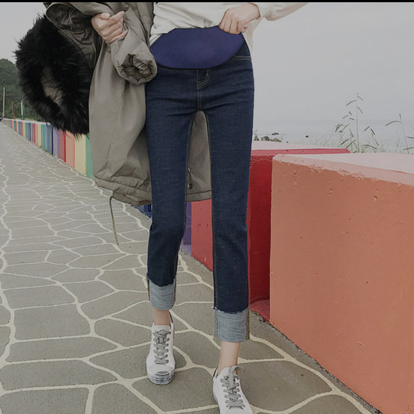 Γυναικείο τζιν για εγκύους με ελαστική μέση