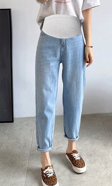 Alkalmi farmernadrág terhes nők számára