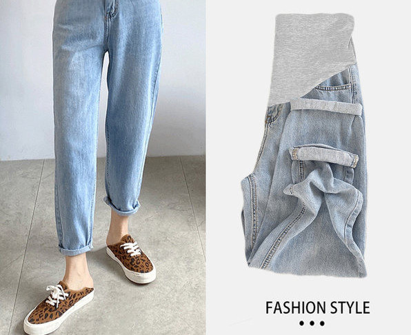 Alkalmi farmernadrág terhes nők számára