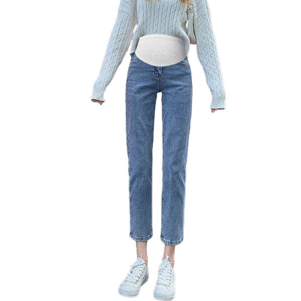 Νέο μοντέλο τζιν εγκυμοσύνης με ελαστική μέση