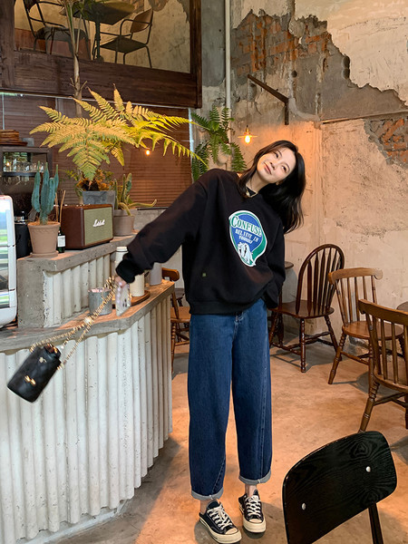 Kismamafarmer széles szárral és zsebbel