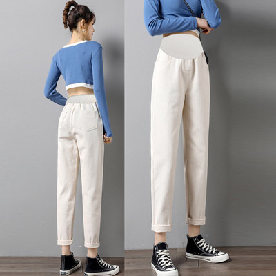 Дънки за бременни жени с ластик на талията 