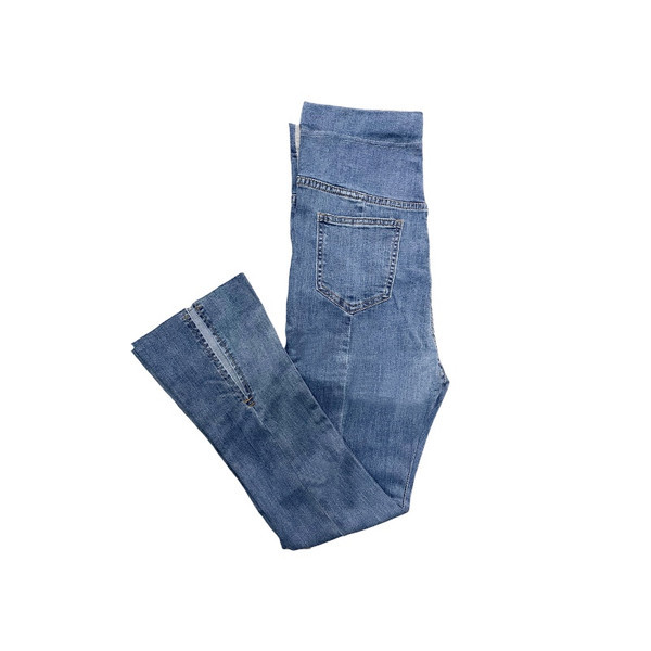 Ležerne traperice za trudnice - plava boja