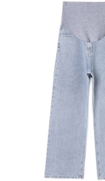 Τζιν για εγκύους με ψηλόμεσο - φαρδύ μοντέλο