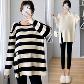 Megztinis nėščiosioms - su dešine juostele