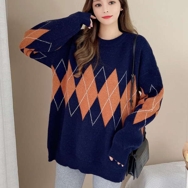 Γυναικείο πουλόβερ για εγκύους - μεσαίου μήκους