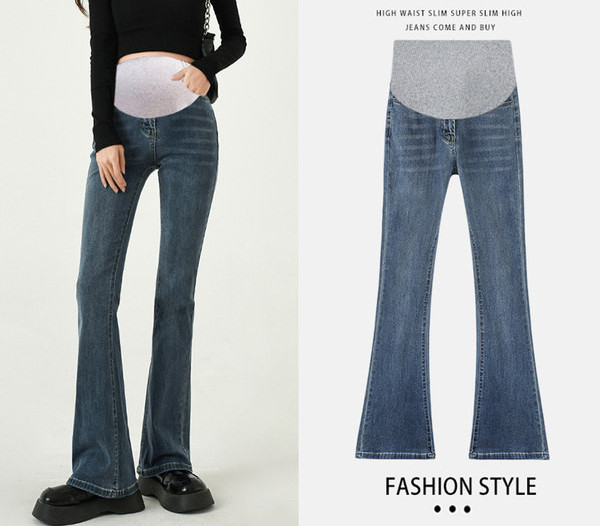 Γυναικείο μακρύ τζιν εγκυμοσύνης Charleston