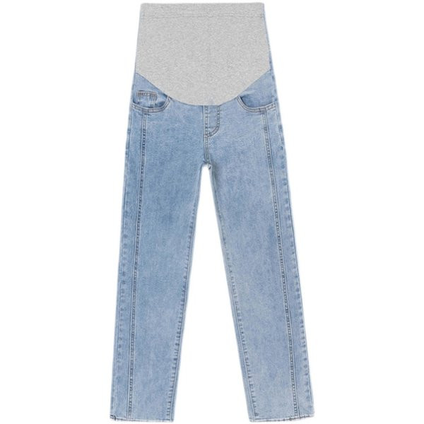 Női farmer terhes nőknek magas derékkal - két színben