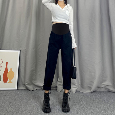 Casual τζιν εγκυμοσύνης με τσέπη