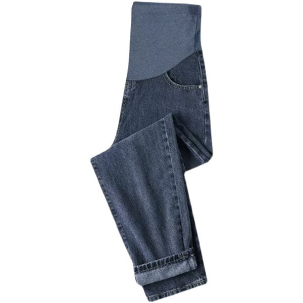 Casual τζιν εγκυμοσύνης με τσέπη