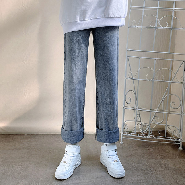 Traperice za trudnice - široki kroj s visokim strukom