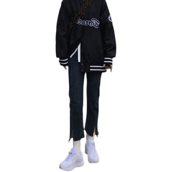 Γυναικείο τζιν με σκίσιμο 