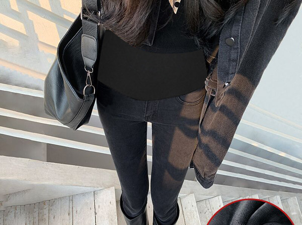 Нов модел дамски ластични дънки за бременни