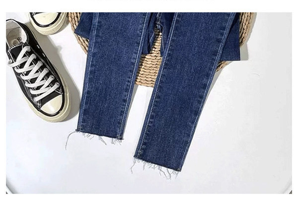 Terhes női nadrág tavaszi és őszi nagy méretű kis láb nadrág tavaszi ruhák terhes nők farmer farmer leggings tavaszi és nyári vékony