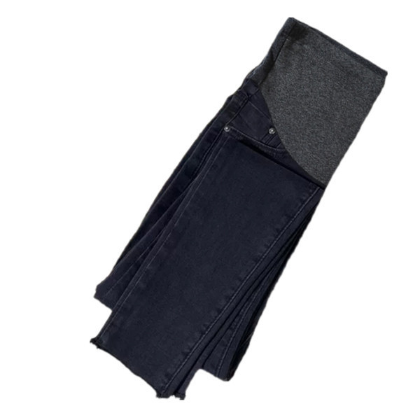 Terhes női nadrág tavaszi és őszi nagy méretű kis láb nadrág tavaszi ruhák terhes nők farmer farmer leggings tavaszi és nyári vékony