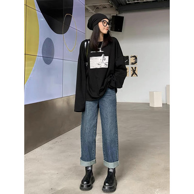 Farmer terhes nőknek modell belső gombokkal