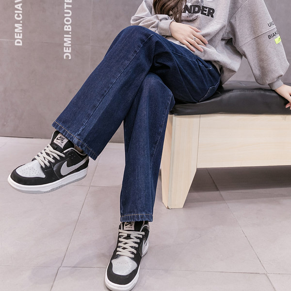 Ženske traperice za trudnice - s džepom i visokim strukom