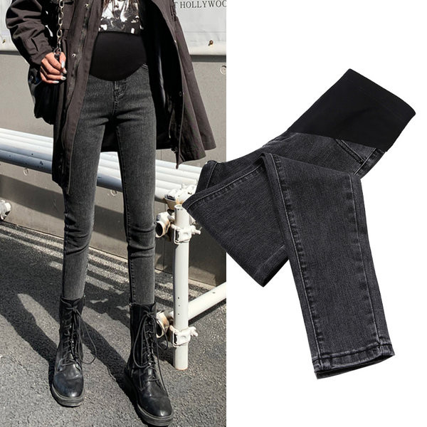 Γυναικείο τζιν για εγκύους -  ψηλόμεσο