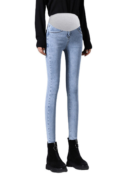 Εφαρμοσμένο τζιν για έγκυες γυναίκες