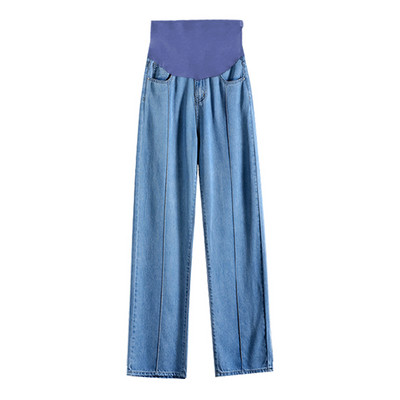 Ежедневни дамски дънки с джобове за бременни