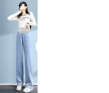 Női magas derekú kismamafarmer - M-XXL méret