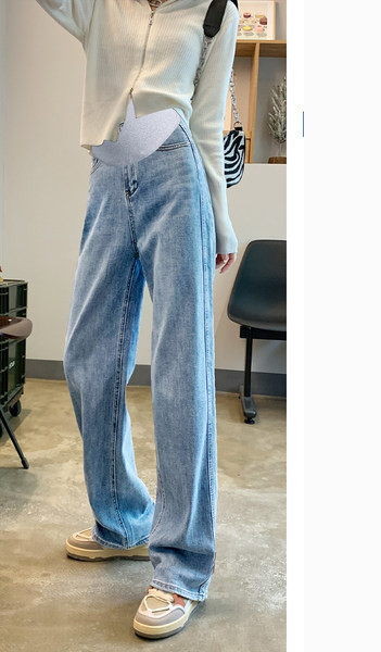 Novi model traperica visokog struka sa džepovima za trudnice