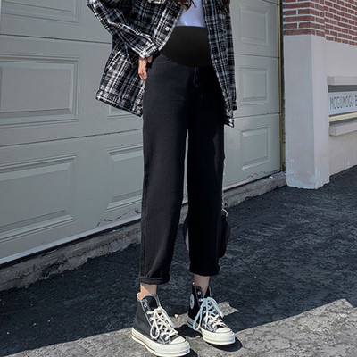 Női magas derekú kismamafarmer új modellje - három színben